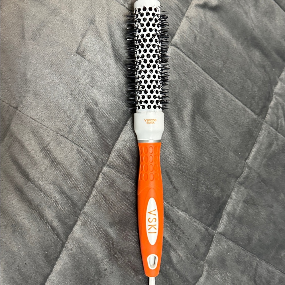 Orange Hair Styling Brush